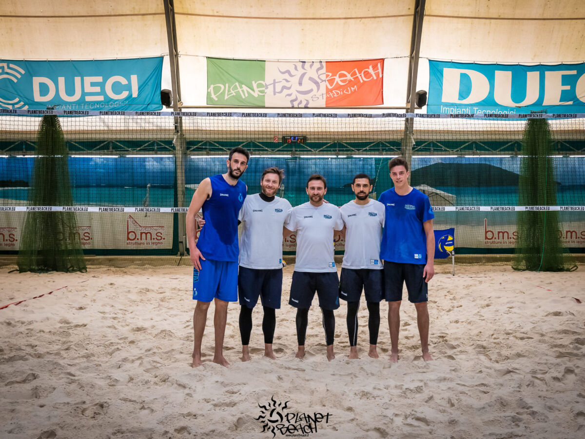 Il PlanetBeach ospita la nazionale di BeachVolley maschile