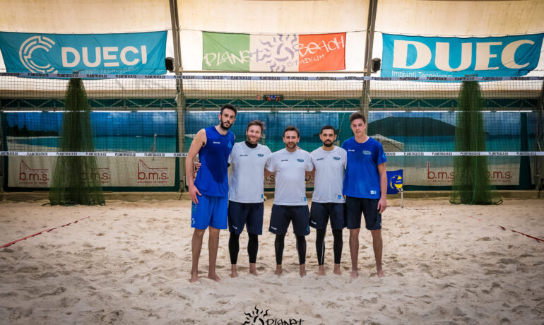 Il PlanetBeach ospita la nazionale di BeachVolley maschile