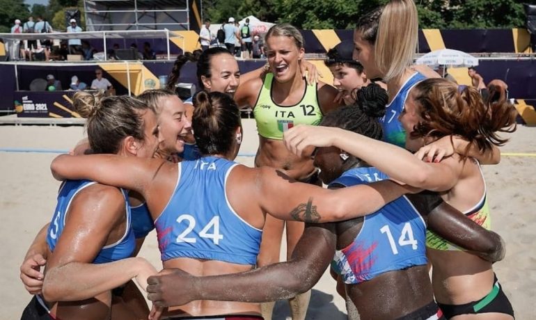 Nuovo incontro per la Nazionale Italiana Femminile di Beach Handball